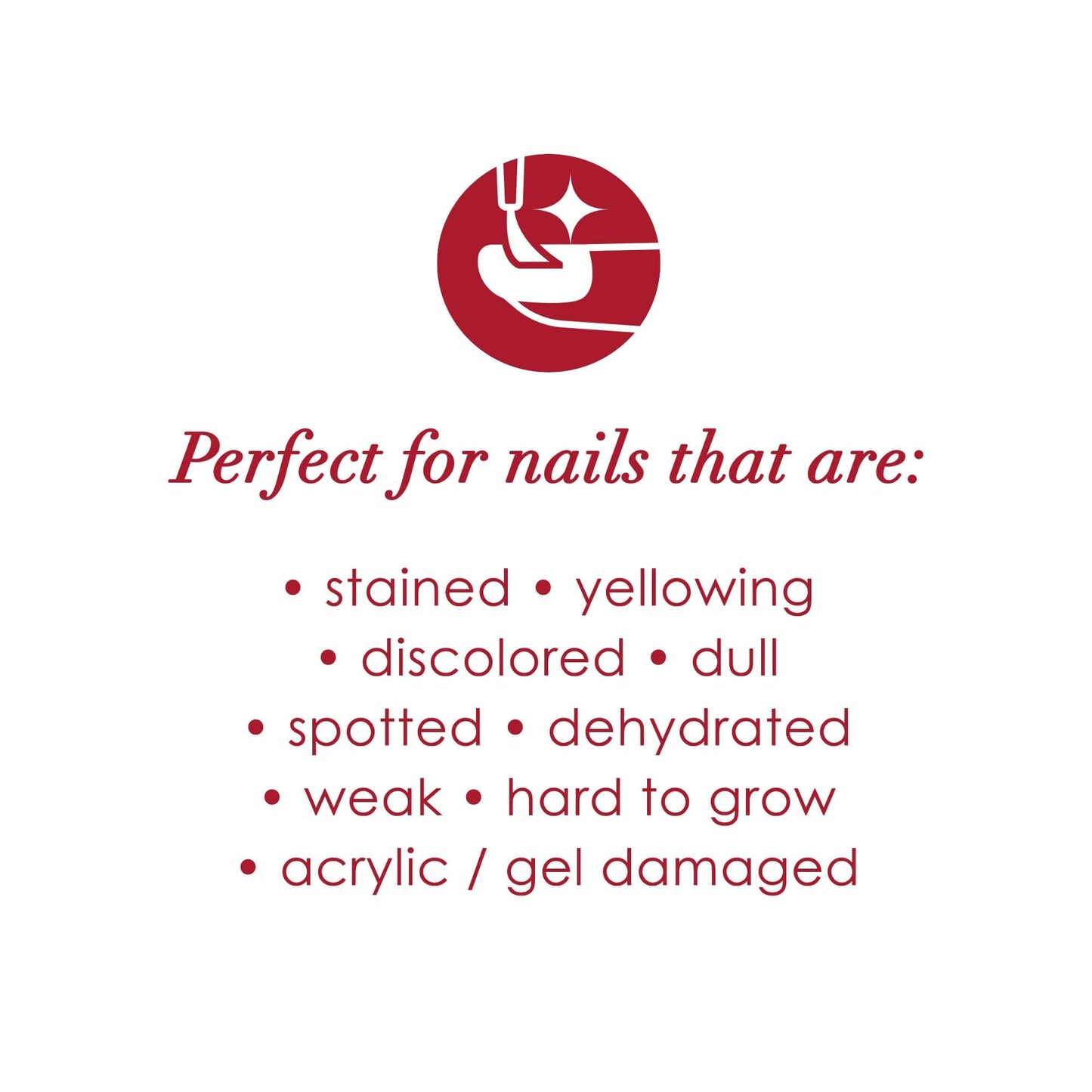 Dermelect Glowgetter Brightener + Perfector – Nail Strengthener, French Mani Tint & Glossy Top Coat | Repairs Yellowing, Peeling, Ridged & Damaged Nails - 0.4 fl oz