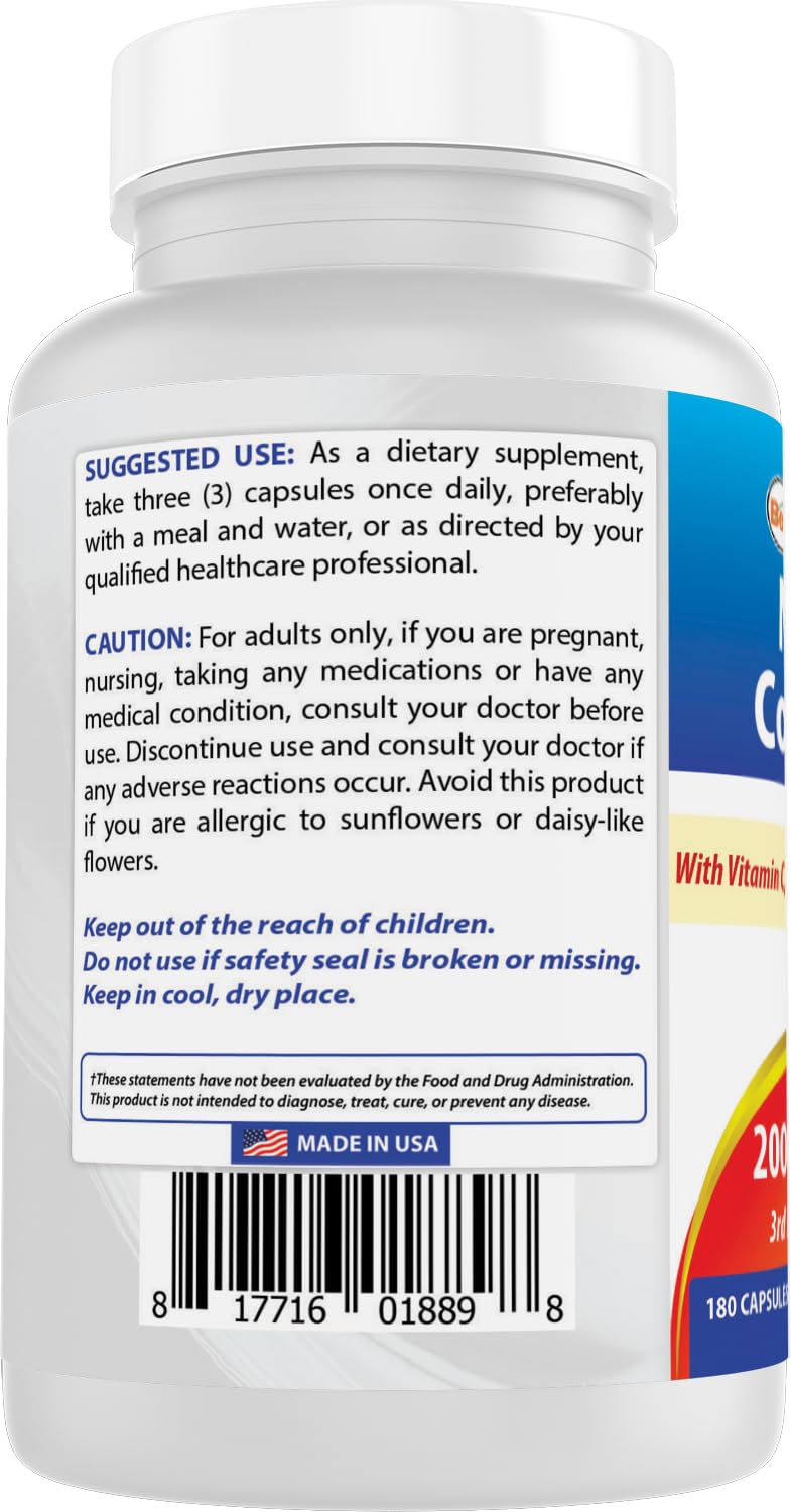 Best Naturals Multi Collagen Pills 2000mg for Women & Men - Hydrolyzed Collagen Peptides Capsules for Hair Skin and Nails with Types I II III V X, Biotin, Hyaluronic Acid & Vitamin C Best Naturals buy supplements Au