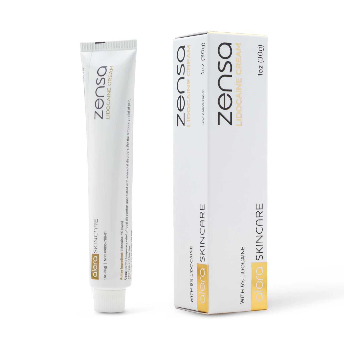 Zensa Numbing Cream 5% Lidocaine – Maximum Strength Topical Anesthetic with Vitamin E for Pain Relief from Hemorrhoids – Vegan, Cruelty-Free, Water-Based, Physiologic pH for Sensitive Skin – 30g ZensaBuy Supplements Australia