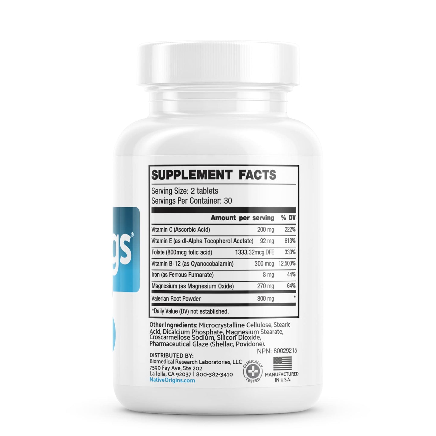Calm Legs Natural for Natural Itching, Crawling, Tingling and Agitated Leg with Iron, Magnesium, and Valerian Root (60 Tablets)… Calm LegsBuy Supplements Australia