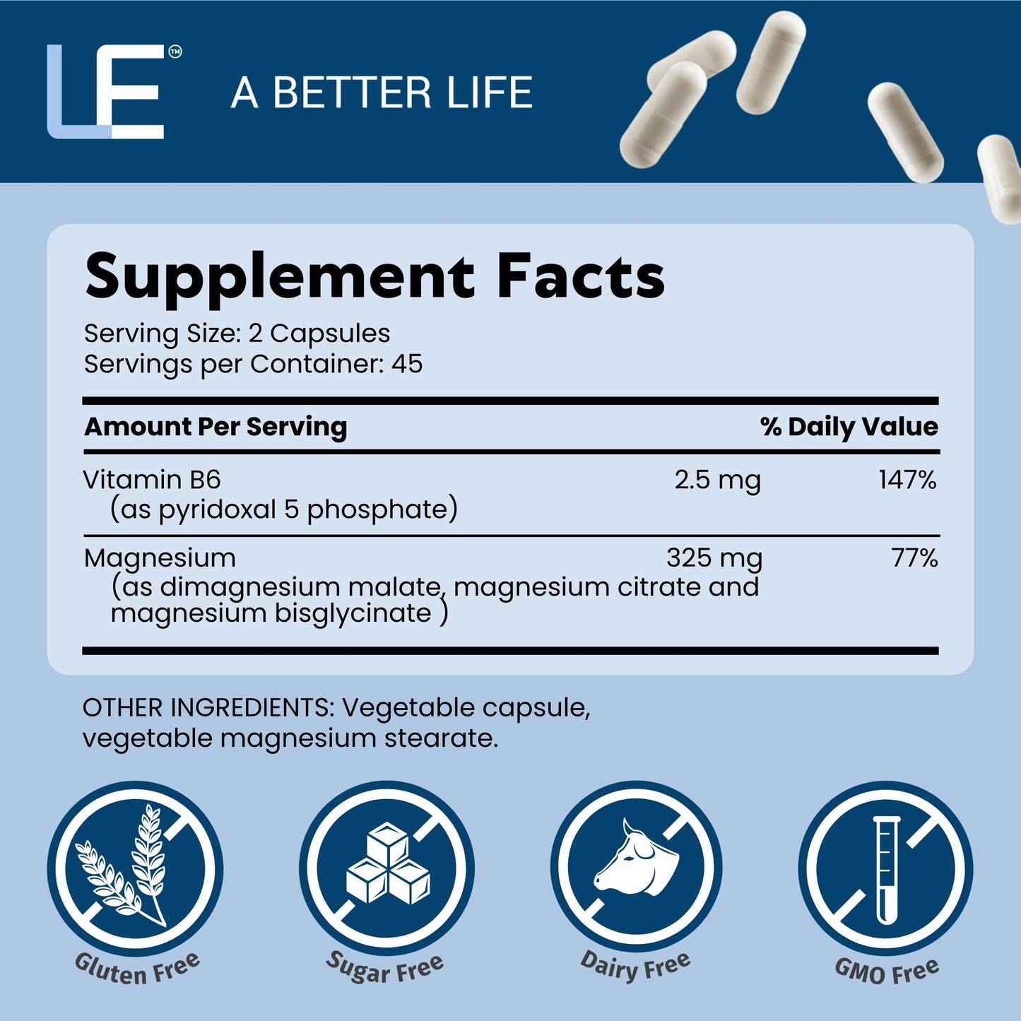 Life Enhancement Ultra Triple Magnesium Complex - 325 mg - with B6, Glycinate, Malate & Citrate - Magnesium Supplement Enhance Sleep and Brain Function - Made in USA (90 Vegetarian Capsules) Life Enhancement buy supplements Au