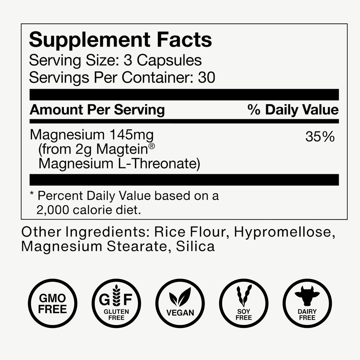 Momentous Magtein Magnesium L-Threonate - Brain & Rest Support Supplement - Boosts Cognitive Function & Sleep Quality - NSF Certified for Sport -145 mg - 30 Servings Momentous buy supplements Au