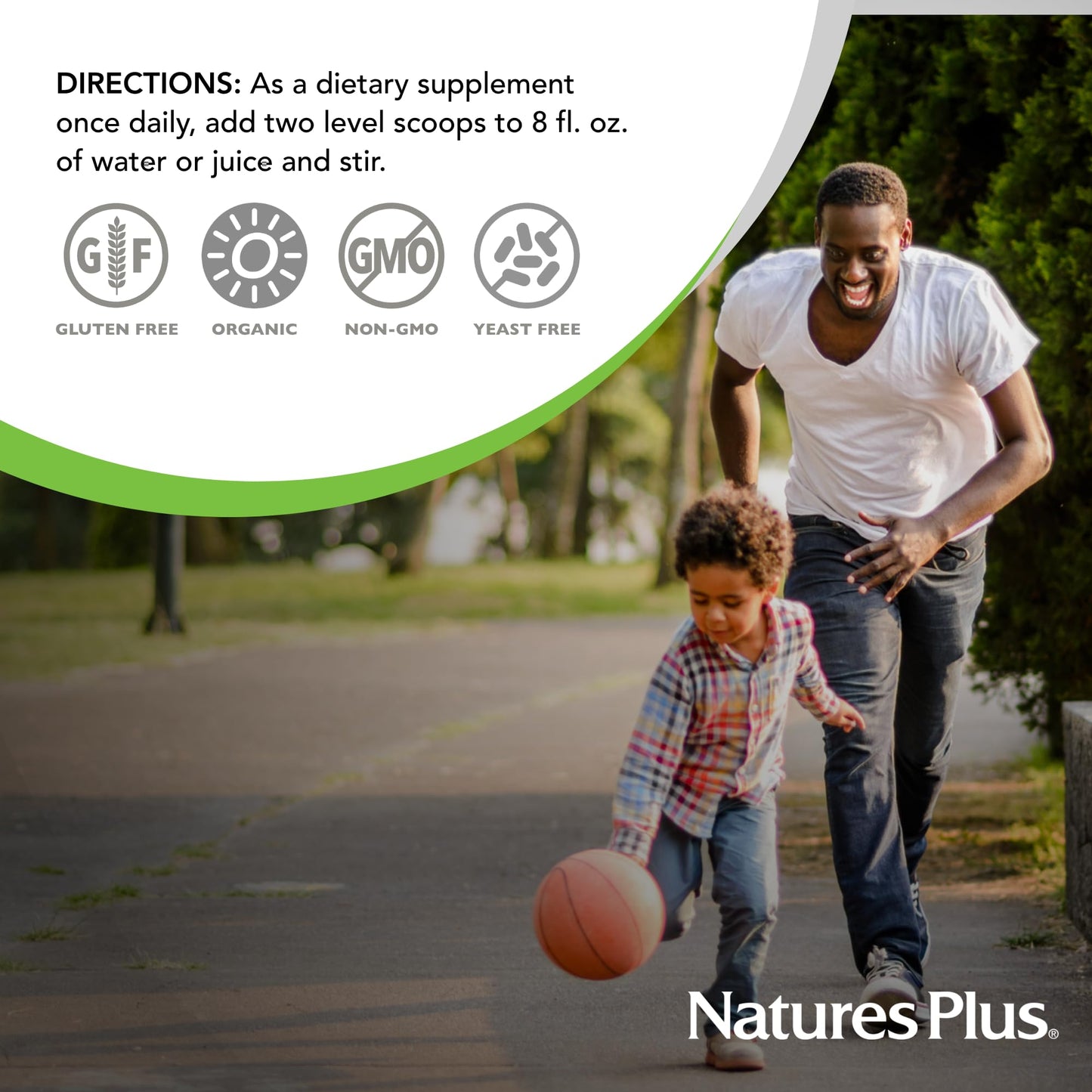 NaturesPlus Ultra Juice Green Drink - 1.32 lb - Supports Immune Health, Digestion & Energy Production - Organic, Non-GMO, Vegan, Gluten Free - 60 Servings NaturesPlus buy supplements Au
