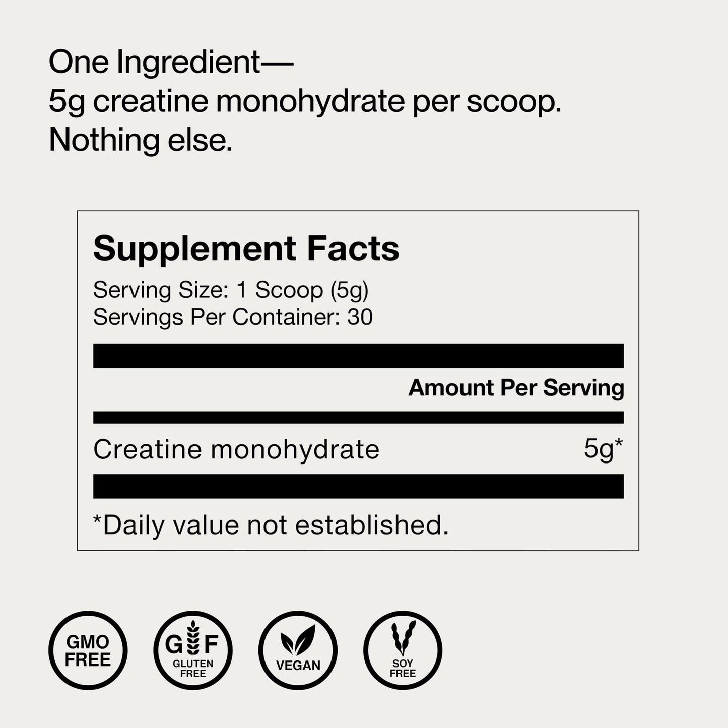 Momentous Creatine Monohydrate Powder - Creatine Powder - Supports Strength, Lean Muscle, & Recovery for Men & Women - NSF Certified for Sport - 5 g per Serving - 30 Servings