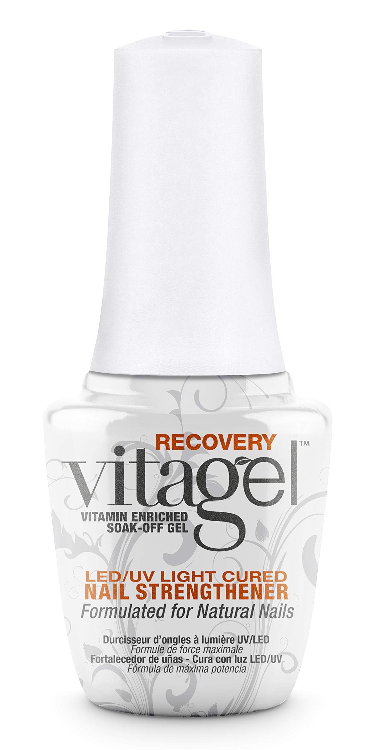 Gelish MINI Vitagel Recovery Nail Strengthener - Strengthening Polish, Base Coat, Fortifies and Repairs Weak