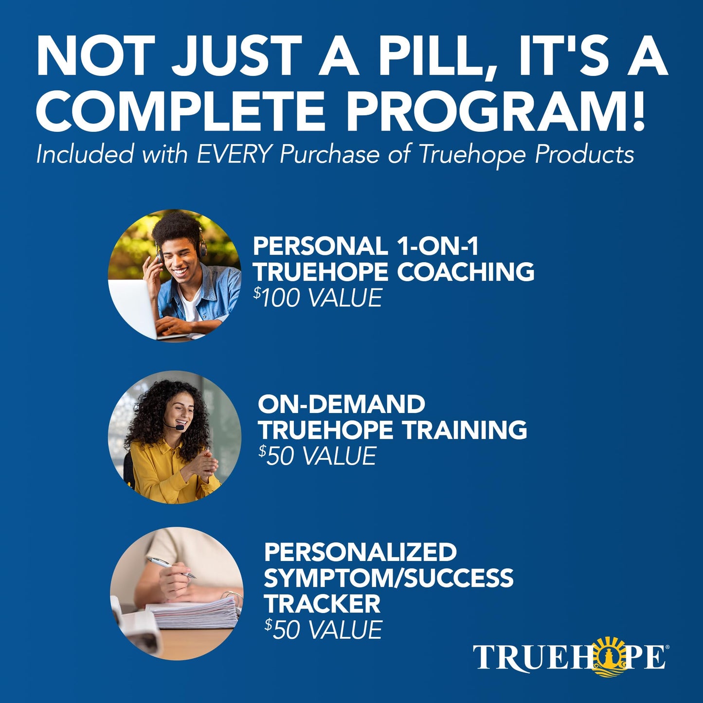 Truehope EMPowerplus Advanced Multivitamin for Women & Men - Broad-Spectrum Multivitamins & Chelated Minerals | 1000% Better Absorption | 37 Research Studies & 28 Years of Success | 30 Day Supply TruehopeBuy Supplements Australia