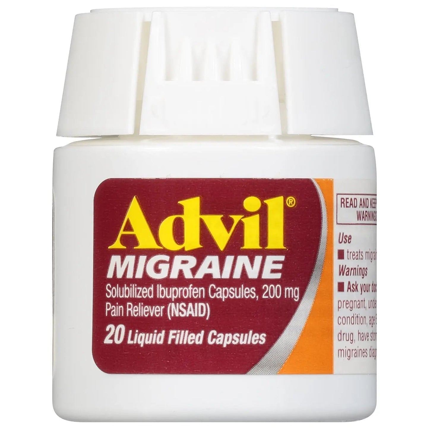 Advil 200 mg Liquid Filled Capsules 20 ea AdvilBuy Supplements Australia