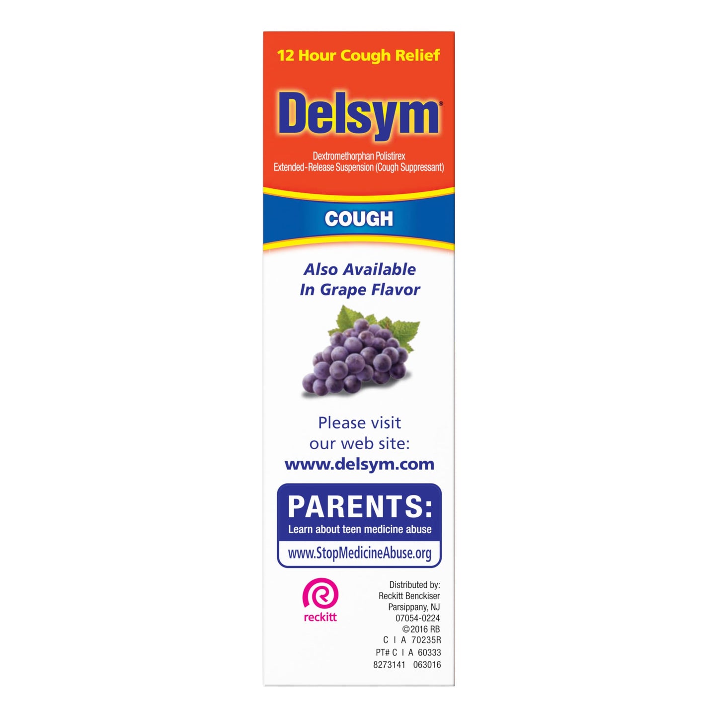 Delsym 12 Hour Cough Medicine for Adults, Powerful Relief for 12 Hours, Cough Suppressant Liquid with Extended-Release Dextromethorphan, Orange Flavor Liquid Cough Syrup, 5 Fl Oz (Pack of 1) Delsym buy supplements Au