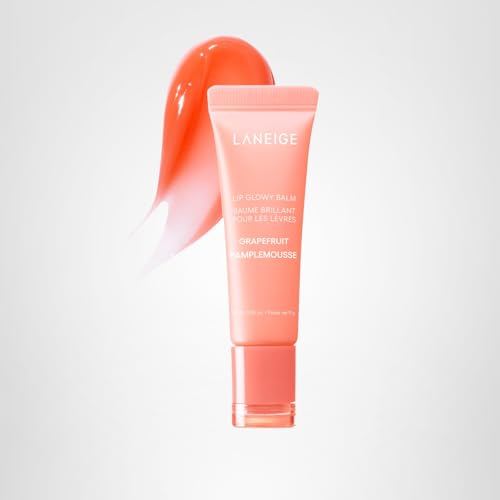 LANEIGE Lip Glowy Balm, Grapefruit: Sheer Tinted Lip Moisturizer with Shea Butter, for Hydrating Shine & Soft Lips LANEIGEBuy Supplements Australia