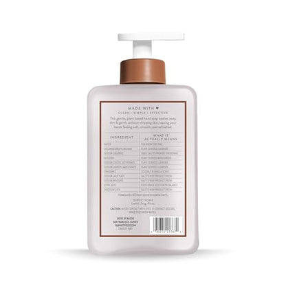 Native Liquid Hand Soap, Coconut & Vanilla Scent, Non-Drying Formula for Soft, Smooth Hands