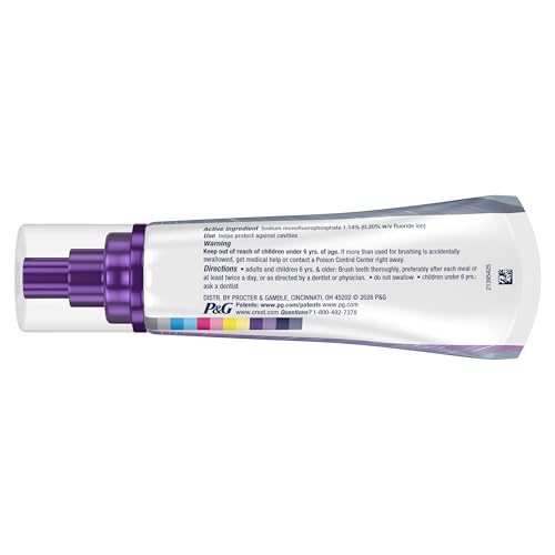 Crest 3DWhite Brilliance Deep Stain Remover Brilliant White Toothpaste - 3.1oz/2pk CrestBuy Supplements Australia