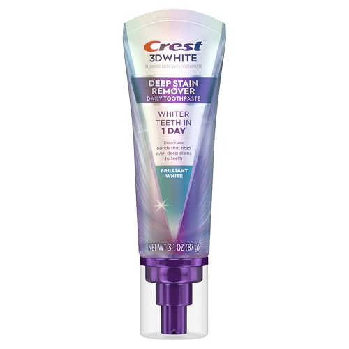 Crest 3DWhite Brilliance Deep Stain Remover Brilliant White Toothpaste - 3.1oz/2pk CrestBuy Supplements Australia