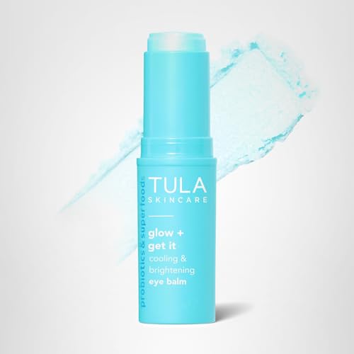 TULA Skin Care Eye Balm Glow & Get It - Dark Circle Treatment, Instantly Hydrate and Brighten Undereye Area, Portable and Perfect to Use On-the-go, 0.35 oz. TULABuy Supplements Australia