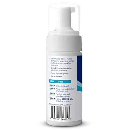 Theraworx Fast-Acting Foam for Foot Cramp Relief with Magnesium Sulfate - 3.4 Fl Oz - 1 Count TheraworxBuy Supplements Australia