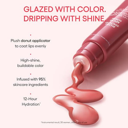 LANEIGE Glaze Craze Tinted Lip Serum, Strawberry Sprinkles: Hydrating Serum for Glossy,Nourished Lips with Plumping Polypeptides,0.42 oz LANEIGEBuy Supplements Australia