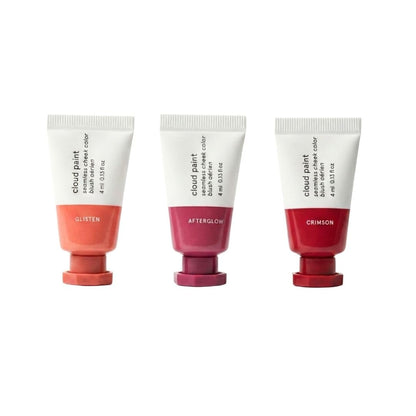 Glossier Mini Cloud Paint Blush Trio Holiday Gift Set: Crimson, Glisten & Afterglow GlossierBuy Supplements Australia