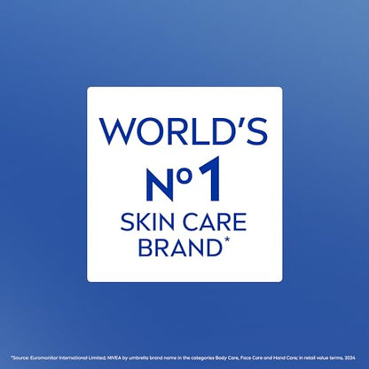 NIVEA Shea Nourish Body Lotion for Dry Skin with Hyaluronic Acid, Shea Butter and Deep Nourishing Serum