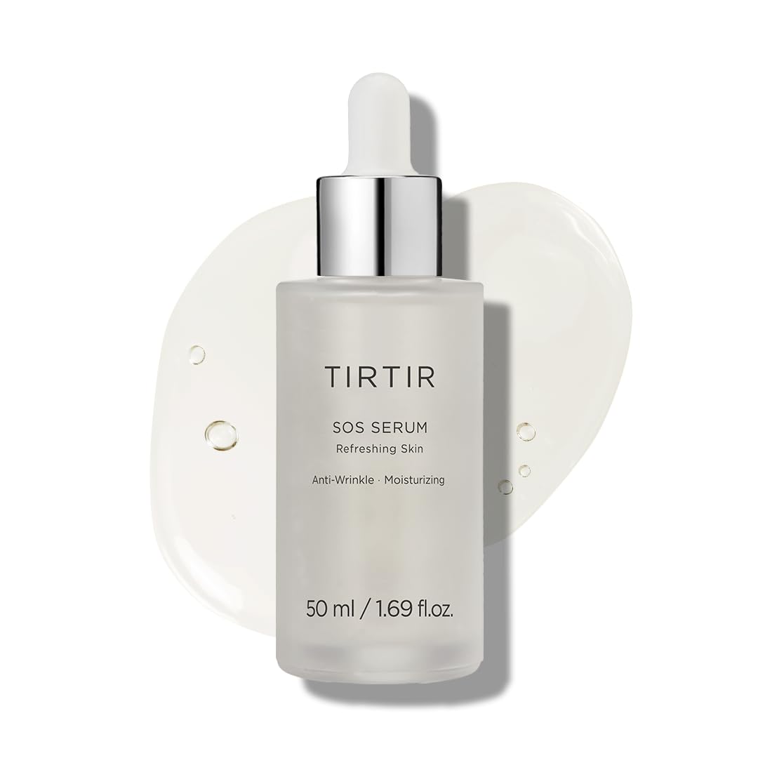 TIRTIR SOS Serum - Radiant Glow Boosting Face Serum - Plumping, Anti Aging, Hydrating - Visibly Smooth and Glowy Skin - Fragrance Free for All Skin Types, 1.69 fl.oz. TIRTIRBuy Supplements Australia