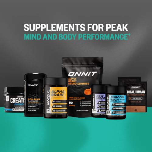ONNIT Total Human Adult Multivitamin Comprehensive Capsule Packs with Day and Night Support, Daily Vitamin Packs for Men and Women, Dietary Supplement Capsules, 30-Day Supply, 60 Packs ONNITBuy Supplements Australia