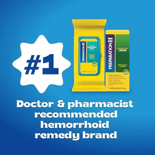 Preparation H Hemorrhoid Cream with Aloe for Multi-Symptom Relief - 1.8 Oz Tube Preparation HBuy Supplements Australia