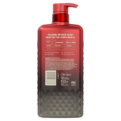 Old Spice Body Wash for Men, The Spice Alchemist Collection, 24/7 Cologne Infused Hydration, No Trade Off Formula