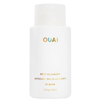 OUAI Body Cleanser, St. Barts - Foaming Body Wash with Jojoba Oil and Rosehip Oil to Hydrate, Nurture, Balance and Soften Skin - Paraben