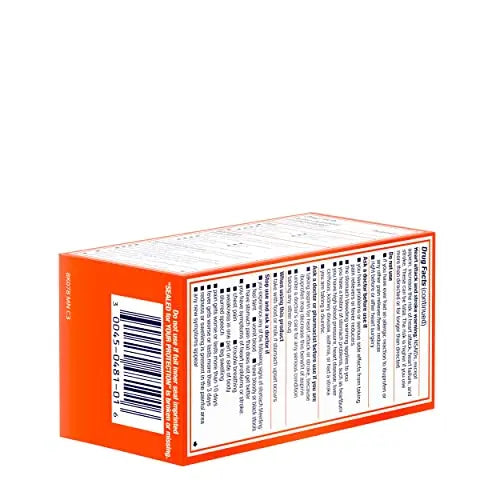 Motrin IB, Ibuprofen 200mg Tablets, Pain Reliever & Fever Reducer for Muscular Aches, Headache, Backache, Menstrual Cramps & Minor Arthritis Pain, NSAID, 100 Ct MotrinBuy Supplements Australia