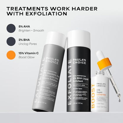 Paula's Choice BOOST C15 Super Booster, 15% Vitamin C Serum for Face, Face Serum with Vitamin E & Ferulic Acid