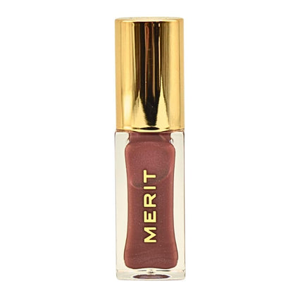 Merit Shade Slick Hydrating Tinted Lip Oil – Twin Set Mauve | Vegan Lip Gloss with Rosehip, Shea & Jojoba Oils for Moisturizing High-Shine Color MeritBuy Supplements Australia