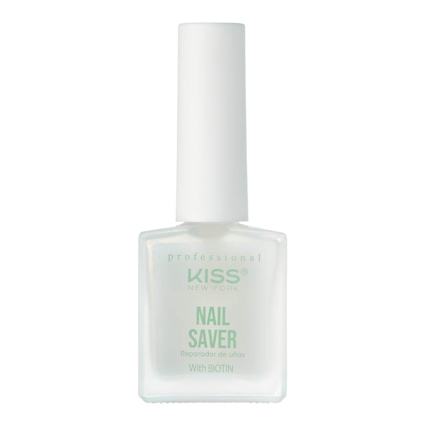 Kiss New York Nail Strengthening Treatment, Infused with Biotin, Propolis, Tea Tree Oil, Fingernail and Toenail, Eliminate Discoloration, Made in Korea