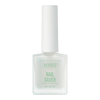 Kiss New York Nail Strengthening Treatment, Infused with Biotin, Propolis, Tea Tree Oil, Fingernail and Toenail, Eliminate Discoloration, Made in Korea