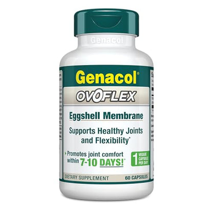 Genacol Ovoflex – Natural Eggshell Membrane Supplement, Support Healthy Joints & Flexibility, Vegetarian Solution for Joint Care, Results in 7 Days, Value Pack, 60 Capsules (60-Day Supply) GenacolBuy Supplements Australia