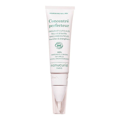 Manucurist Concentré Perfecteur - Nourishing and Fortifying Nail Pen - Vegan & Made in France - 1-in-2 Nail Care Treatment On-the-go