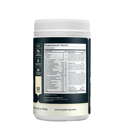 Nuzest Greens Powder Good Green Vitality – Vitamins, Minerals & Superfoods – Vegan Multivitamin Supplement (300g) Nuzest buy supplements Au