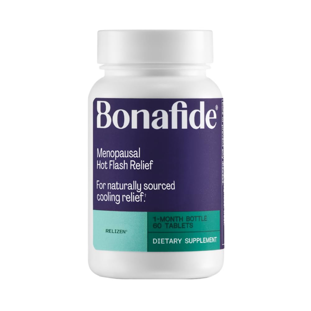 Relizen by Bonafide. Relief from Menopausal Hot Flashes & Night Sweats. — 1-Month Supply (60 Tablets) Bonafide buy supplements Au