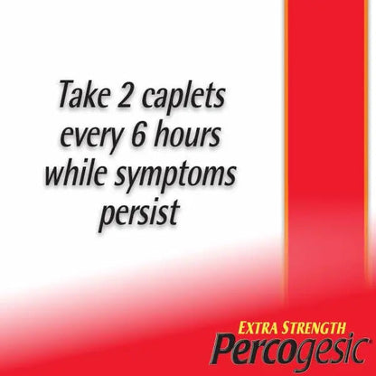 Percogesic Extra Strength Pain Relief | Aspirin Free Dual Action Relief | 40 Coated Caplets (3 Pack) PercogesicBuy Supplements Australia