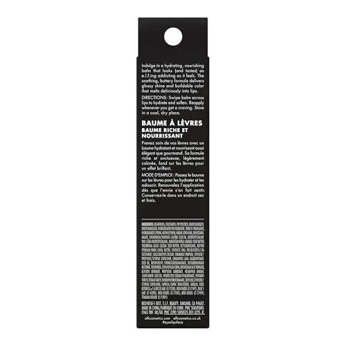 e.l.f. Glow Reviver Melting Lip Balm, Hydrating Tinted Lip Balm For A Glossy Finish & Soft, Supple Lips, Vegan & Cruelty-Free, Blackberry Sorbet e.l.f.Buy Supplements Australia