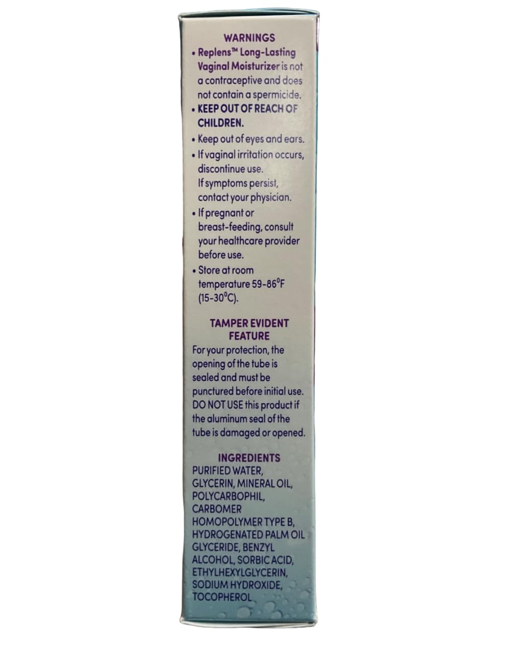 Replens Long-Lasting Vaginal Moisturizer with Reusable Applicator, 1.23 Ounce Replens buy supplements Au