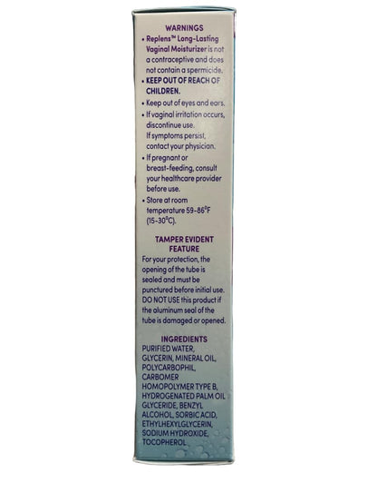 Replens Long-Lasting Vaginal Moisturizer with Reusable Applicator, 1.23 Ounce Replens buy supplements Au