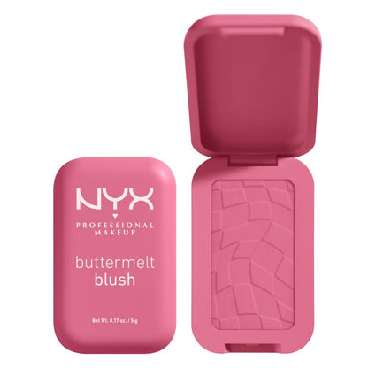 NYX PROFESSIONAL MAKEUP Buttermelt Powder Blush, Fade and Transfer-Resistant Blush, Up to 12HR Make Up Wear, Vegan Formula - For The Butta NYX PROFESSIONAL MAKEUPBuy Supplements Australia