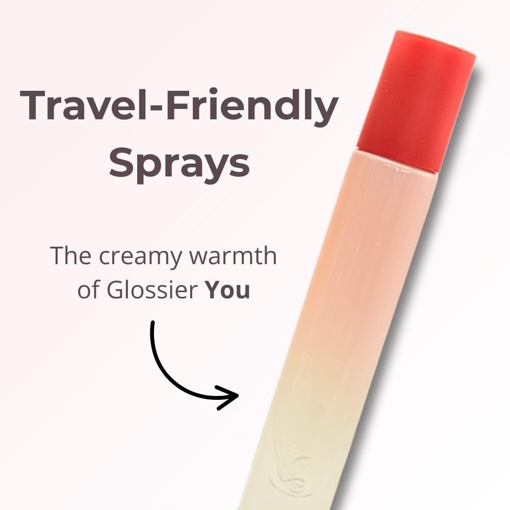 Glossier You Discovery Travel Perfume Spray Gift Set - Limited Edition Trio: Warm Clean, Serene Woody, Dreamy Gourmand Scents - You, Doux, Rêve. GlossierBuy Supplements Australia