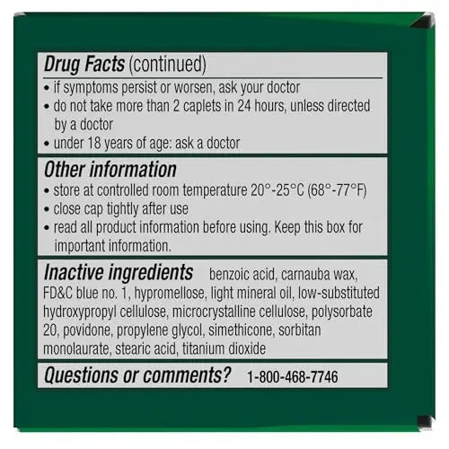 Excedrin Migraine Relief Caplets for Migraine Symptoms, Acetaminophen 250mg, Aspirin 250mg, Caffeine 65mg, Pain Reliever, 100 Count GlaxoSmithKlineBuy Supplements Australia