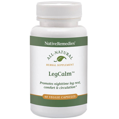 Native Remedies Leg Calm for Rested Legs and Limb Comfort at Night, 60 Veggie Caps Native RemediesBuy Supplements Australia