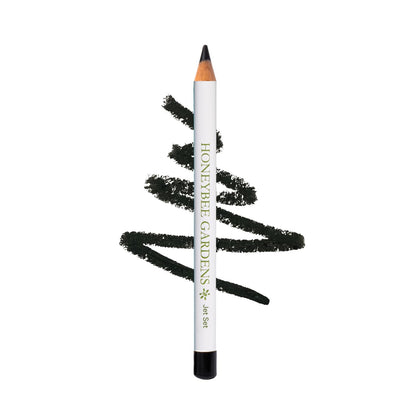 Honeybee Gardens Effortless Eye Liner Pencil, Jet Set Black, Smooth Long-Wearing, Rich Pigment, Vegan & Gluten-Free Honeybee GardensBuy Supplements Australia