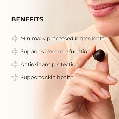 Juice Plus+ Berry Blend Soft Chews (Chewables) - Daily Nutrition from 12 Plants with Whole Fruit, Vegetable, & Berry - Raspberry, Bilberry, Blueberry, and More! for Adults and Kids - (1-mo, 30 Chews) Juice Plus+Buy Supplements Australia