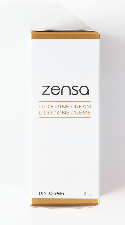Zensa Numbing Cream 5% Lidocaine – Maximum Strength Topical Anesthetic with Vitamin E for Pain Relief from Hemorrhoids - Vegan & Cruelty-Free, Water-Based, Physiologic pH for Sensitive Skin 2.5 g ZensaBuy Supplements Australia