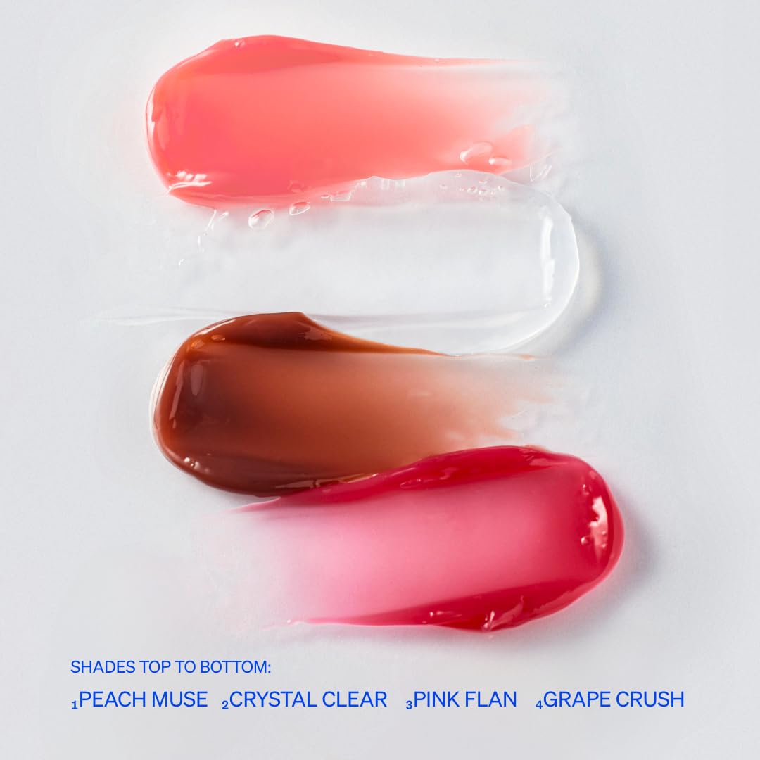 KNEMO LipLock Jelly Serum for Dry Lips, Long-Lasting, Hydrating, Plumping, Glossy Mask with Rose PDRN, Carrot Collagen, Pillow Peptide, Moisturizing Tinted Lip Balm. (Crystal Clear) KNEMOBuy Supplements Australia