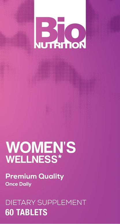 Bio Nutrition Women Wellness Tabs, 60 Count Bio NutritionBuy Supplements Australia