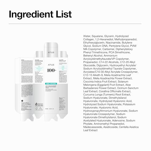 Anua PDRN Hyaluronic Acid 100 Moisturizing Cream, Lightweight, Non-Greasy Hydrating Face Moisturizer with Salmon DNA for Glass Skin, Korean Skincare (2.02 fl oz) ANUABuy Supplements Australia