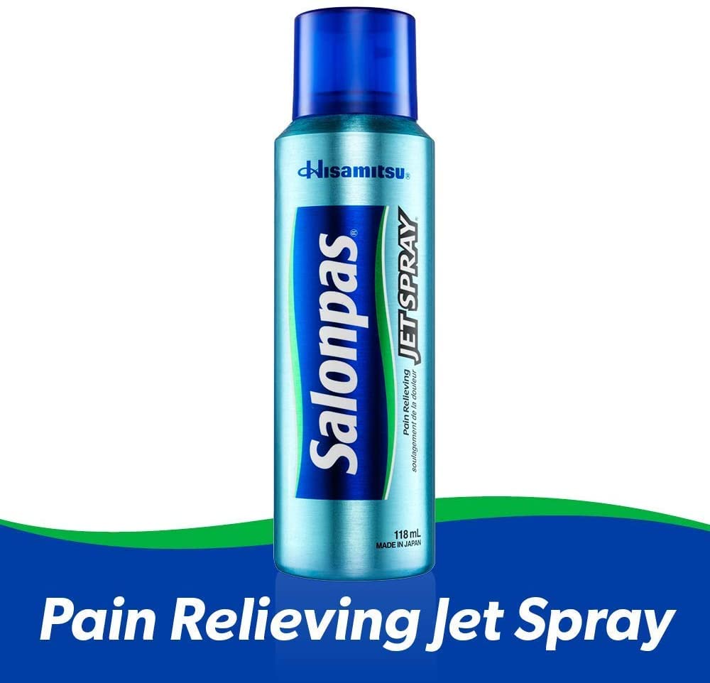 Salonpas pain relieving jet spray - 4 oz (2 PACK) SalonpasBuy Supplements Australia